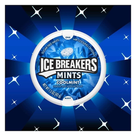 Hershey&#39;s Ice Breaker Coolmint Mints Candy 42g