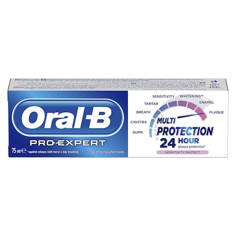Oral-B Pro Expert Sensitive and Gentle Whitening Toothpaste - 75ml
