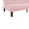 In House Maria 2 In 1 Sofabed Velvet Upholstered - Light Pink