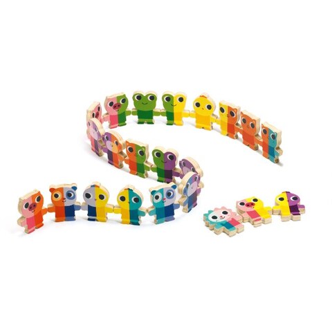Djeco Domino Up Wooden Game