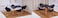 GDF Modern Dining/Coffee Arm Chair Plastic Shell With Wooden Legs Black Color  Model-JEAMS5