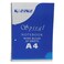 Kasuku Spiral Pad Sheets 50Gsm A4.