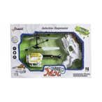 Buy Chamdol 2-In-1 Mini RC Helicopter And Toy Gun Set Multicolour in UAE