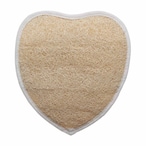 Buy Mirax Heart Shaped Loofah - Large in Egypt