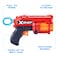 Zuru X-Shot Excel Fury 4 Gun Blaster with 16 Darts and 3 Cans Red 2 PCS