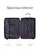 PARA JOHN Single Size, 28" Checked-in  Matrix luggage trolley Burgundy  28 Inch