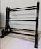 YALLA HomeGym Heavy-Duty 3-TIER Dumbbell Rack, For Hex And Round Dumbbells Storage, Storage Space For Barbells