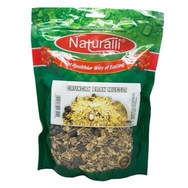 Naturalli Crunchy Bran Muesli Cereal 500g