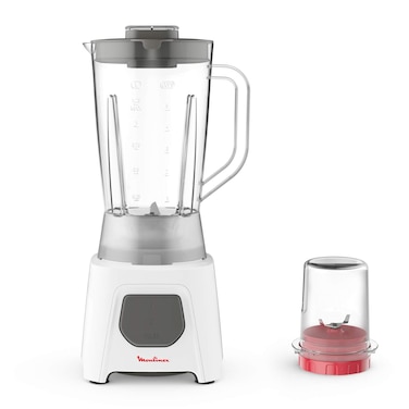Moulinex Blender 450 Watt - White - LM2B21EG
