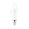Geepas Gesl55057 LED Filament 4W - Vintage LED Light Bulbs, 4000K Warm Amber Grow 4W Filament LED Edison Bulbs - Antique Style LED Filament Bulbs | 1500 Hours Working | Ideal For Home Hotel Restaurant