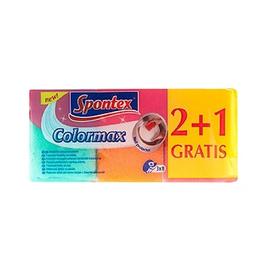 Spontex Sponge Color Max 2+1 Free