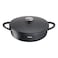 Tefal Trattoria Shallow Pot with Cast Aluminium Lid 28cm