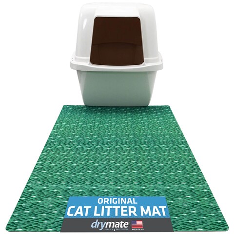 Drymate Cat Litter Mats DIJERIDU GREY 20 X 28 Inch/ 51Cms X 71 Cms