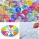 Ametoys, 50Pcs Soft Crystal Water Beads Colorful Paintball Bullets For Water Toy Pearl Shaped Soil Mud Grow Magic Jelly Balls (Multicolor)