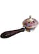 Hand Crafted Metal Lobandan Charcoal Incense Burner/Bakhoor Burner with Wooden Handle