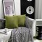 2 PCS Of Velvet Pleated Throw Pillow With Extra Comfort And Modern Luxury Look