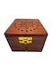 Wooden Classic  Style Burner, Dhoop Holder, With Base Square and top Cone Shap Doop Holder,Wooden Incense Burner Box