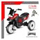 Raleigh 5621 Motocross Tricycles Red