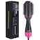 Besteamer One-Step Hair Dryer And Volumizer Styler Professional Salon Hot Air Brush 3-In- Negative Ion Straightener Oval Blower For All Types - Dryer0