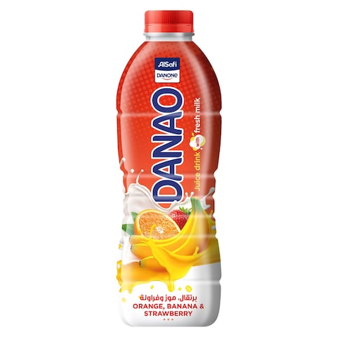 Danao Orange Banana Strawberry No Added Sugar 900ml