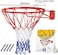 ULTIMAX Wall-mounted Basket Ball Hoop Hanging Basket Ball Net Ring Basketball Rim Goal Wall Mounted Basketball Hoop Indoor Outdoor Hanging Basketball Hoop, 45centimeter