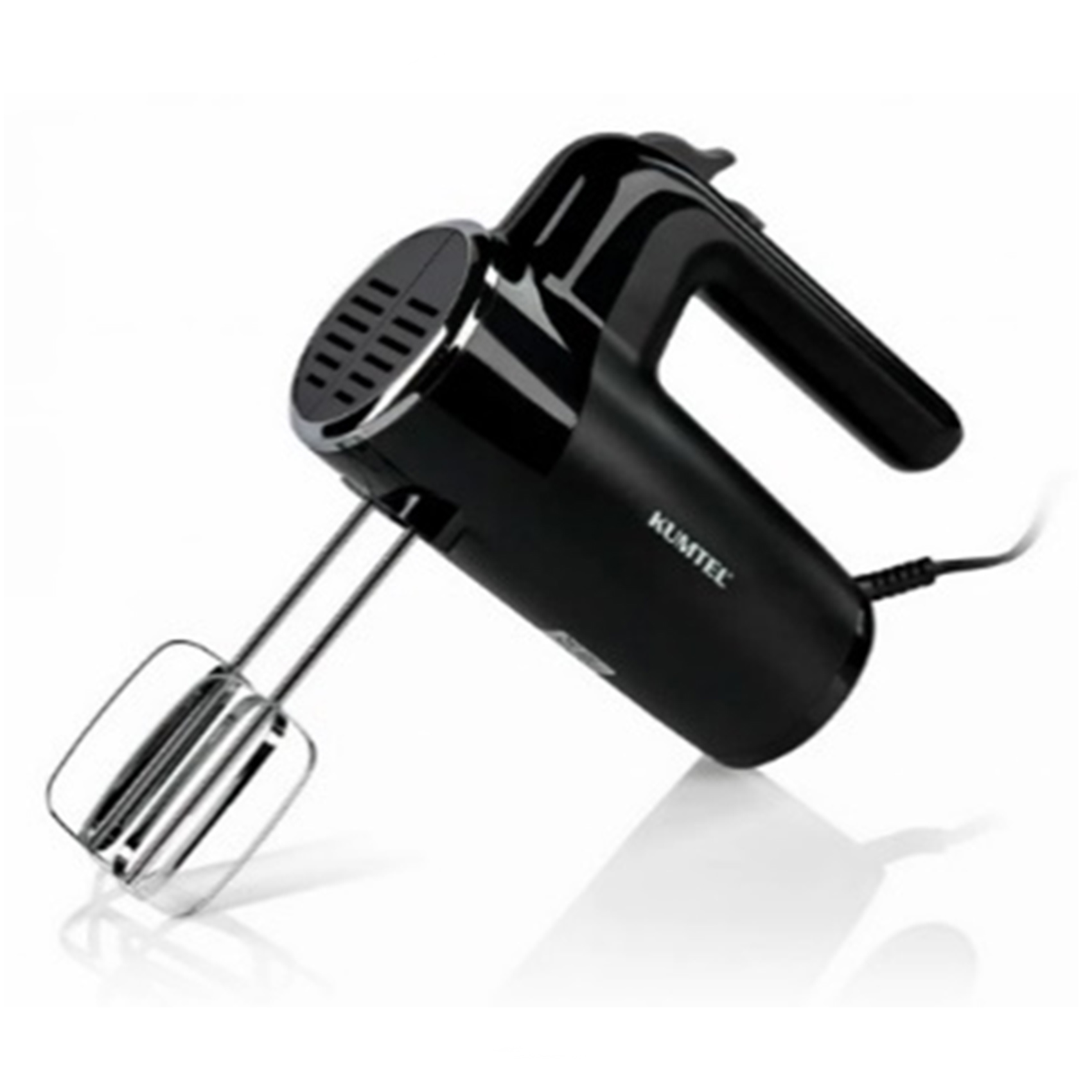 Kumtel HHM-01 Hand Mixer 2 Pieces For Mixing And Baking Black 300W 6 Speed