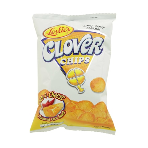 Leslie&#39;s Clover Chips Chili &amp; Cheese 85g