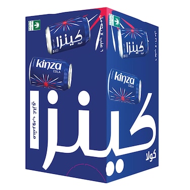 Kinza Cola Carbonated Drink 360ml x6