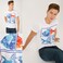 Anemoss Aquarium Men&rsquo;s T-shirts, Short Sleeve, Cotton, Crewneck, Mens T shirt, Ultra Soft, Modern Fit Shirts For Men