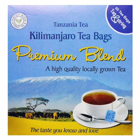 Tanzania Tea Kilimanjaro Premium Blend 50 Tea Bags