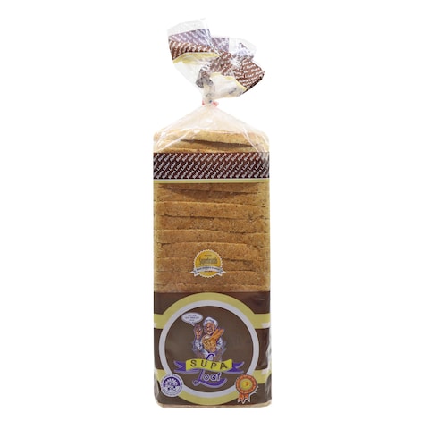 Supa Loaf Brown Sliced Bread 400g