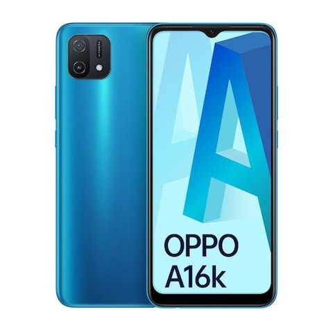 Oppo A16K 32GB Phone - Rainbow Blue