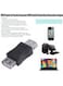 Generic USB Female To Female Connector USB Double Female Head Conversion Adapter, Black