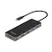 Promate USB-C Hub, 9-In-1 USB Type-C Adapter with 1000Mbps RJ45 Ethernet, 100W USB-C Power Delivery, 4K HDMI, 4 USB Ports, and TF/SD Card Slot - PrimeHub-Go