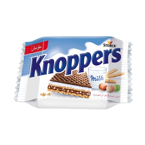 Storck Knoppers Milk Hazelnut Wafer, 75g