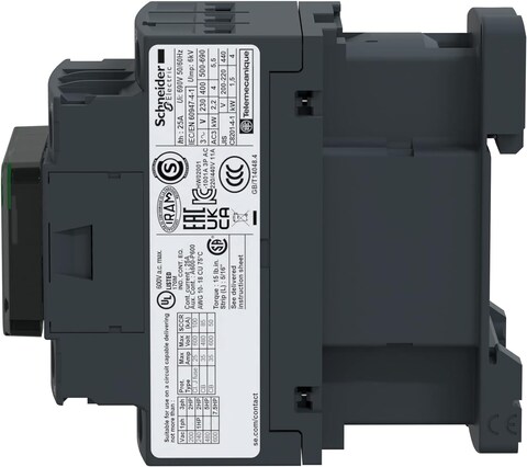 Schneider Breaker TeSys D_ TeSys D contactor - 3P(3 NO) - AC-3 - &lt;= 440 V 9 A - 230 V AC coil_ [LC1D09P7]