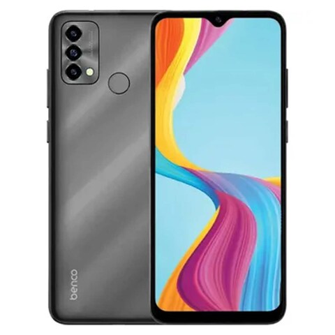 بينكو V90 - موبايل 6.1 بوصة 32GB/2GB ثنائي الشريحة بشبكة الجيل الرابع - رمادي