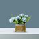 Aiwanto Flower vase Artificial Flowers With Vase  Decoration Home Decor Piece Tabletop Decoration(2Pcs)