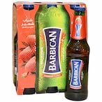 Buy Barbican Strawberry Flavoured Non-Alcoholic Malt Beverage 330ML NRB - Pack of 6 in Kuwait