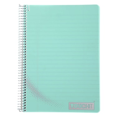 Touchit A5 Spiral Bound Notebook 96 Sheets Mint