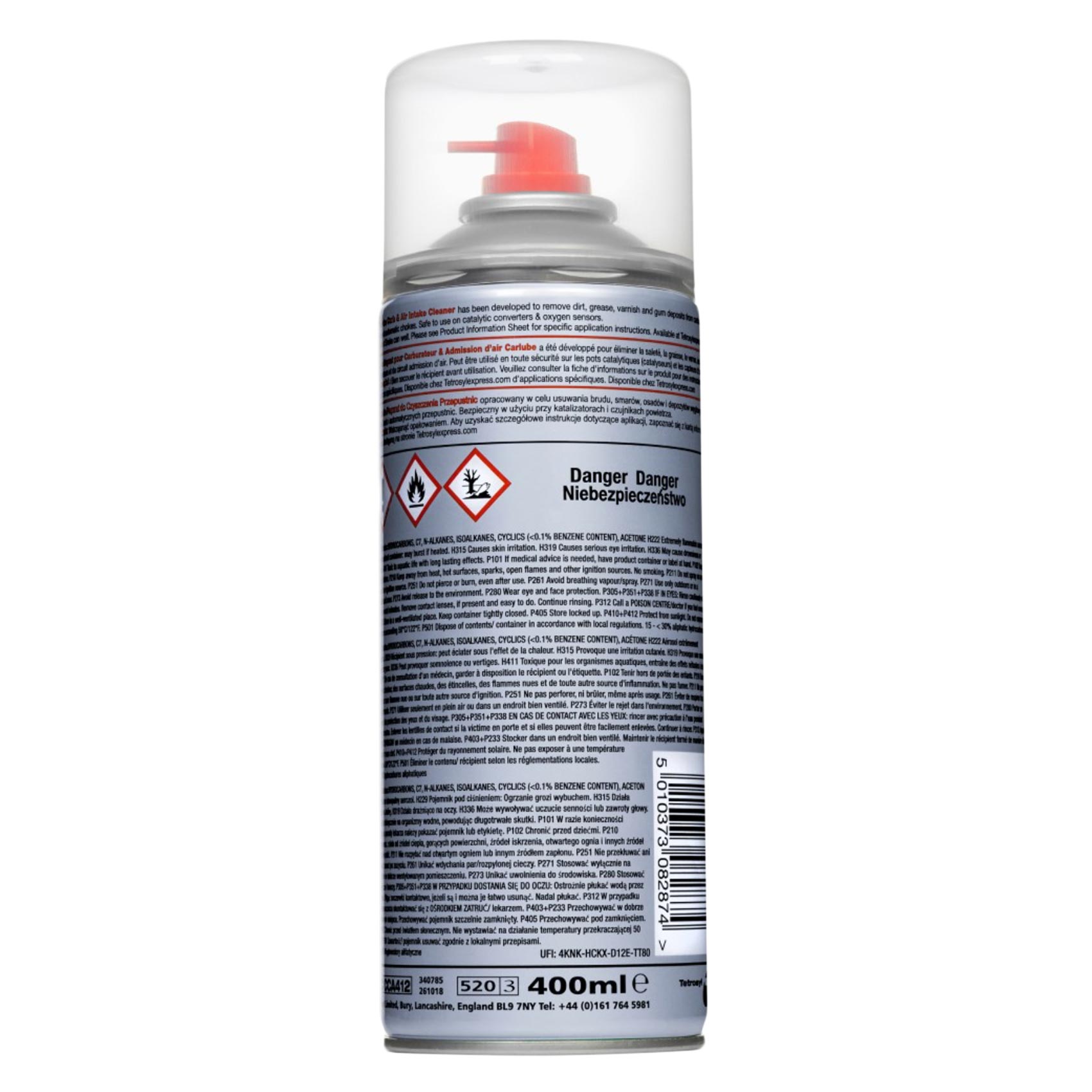 Carlube Carb And Air Intake Cleaner Spray 400ml