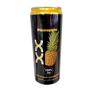 Double X Non-Alcoholic Malt Beverage with Pineapple Flavor - 330 ml