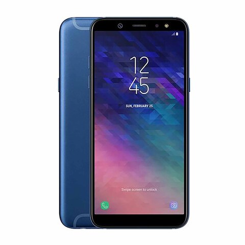 Samsung Galaxy A6 Dual SIM, 64 GB, 4 GB RAM, 4G LTE &ndash; Blue