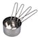 Royalford 4Pc Stainless Steel Measuring Cup Set 60+80+120+250ml
