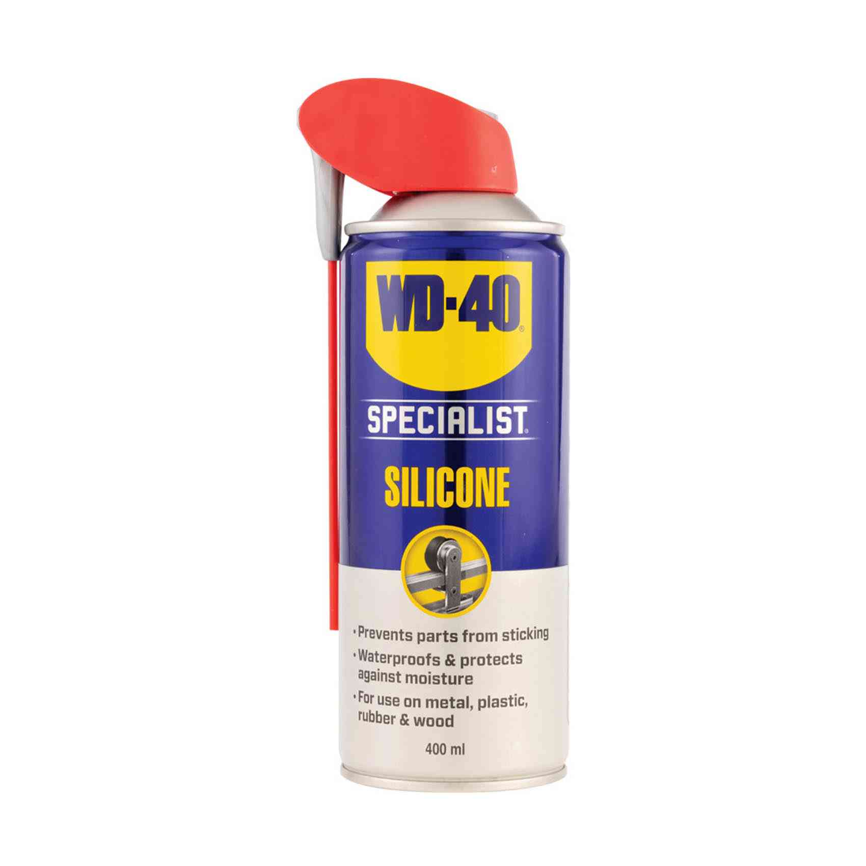 Wd40 Silicone 2Way Spray 400Ml