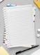 Lowha Spiral Notebook With 60 Sheets And Hard Paper Covers With Polka Dots Design, For Jotting Notes And Reminders, For Work, University, School