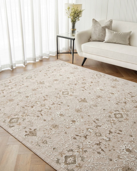 Albert Terra 230 x 150 cm Carpet Knot Home Designer Rug for Bedroom Living Dining Room Office Soft Non-slip Area Textile Decor