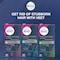 Veet Professional Hair Removal Easy-Gel Legs &amp; Body Wax Strips With Almond Oil For Sensitive Skin Perfect Finish Wipes With Argan Oil Up To 28 Days Of Smoothness, 20 Wax Strips