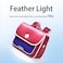 Nohoo Ergonomic Spine Protection Horizontal School Backpack for 0 - 5 Grade Primary Students - Baby Red