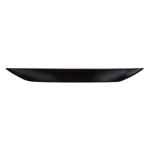Luminarc Zelie Glass Dinner Plate 25Cm Black